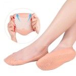 Full Cover Durable Elastic Hole Heel Protect Socks Insole Calluses Soft Silicone Pedicure Feet Care Moisturizing Anti Crack